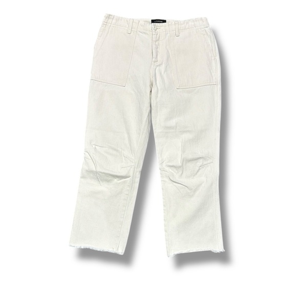 Le Suberbe Pants - Le Superbe‎ Patch Pocket Cropped Raw Hem Pants Size 8